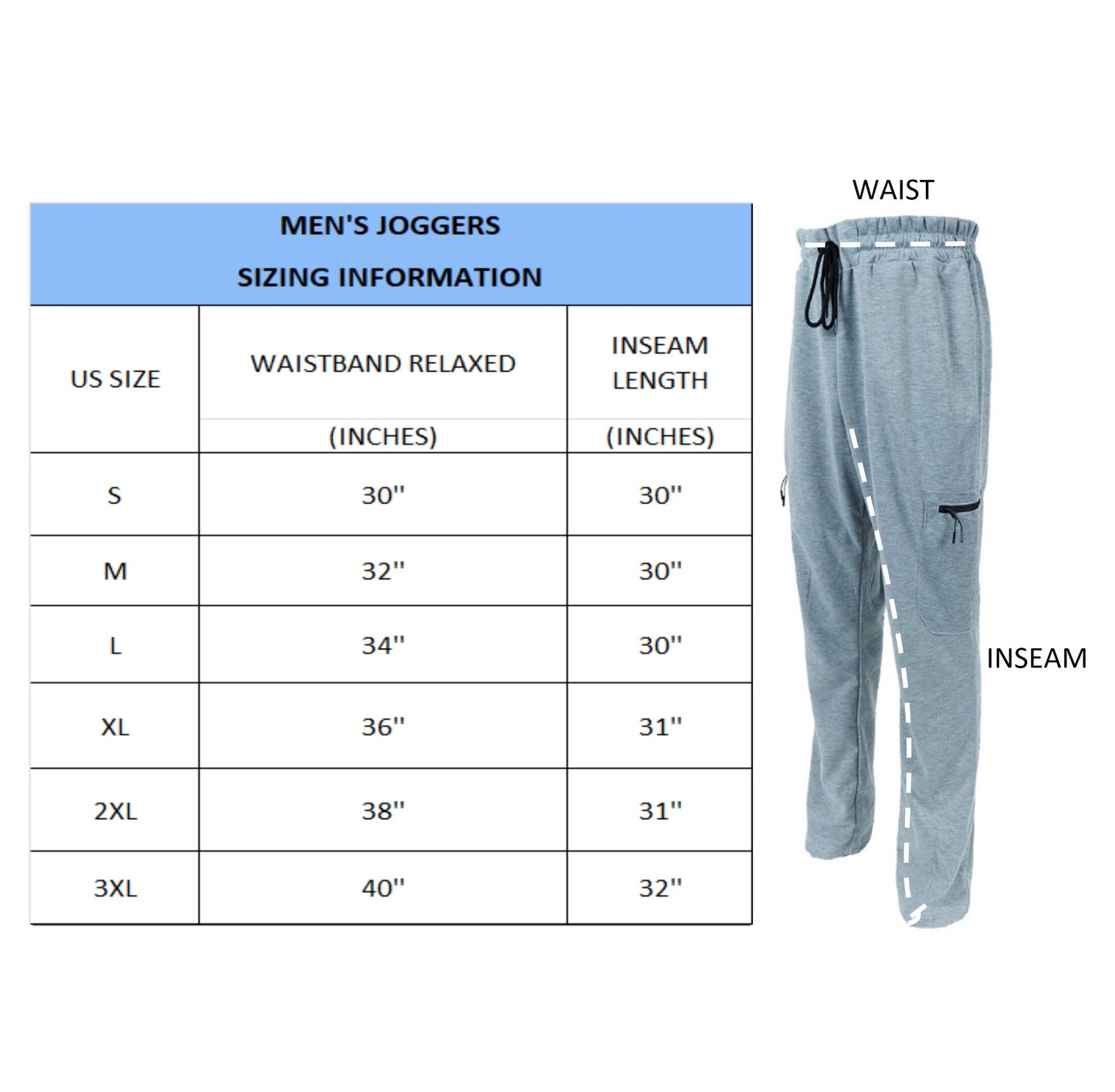 3 Pack Men's Fleece Lined Slim Fit Casual Tech Jogger Sweatpants Zipper Pockets