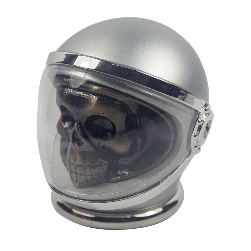 3" 4 PC 3D Copper Metal Skull in Helmet Tobacco Herb Spice Grinder Smoke Crusher