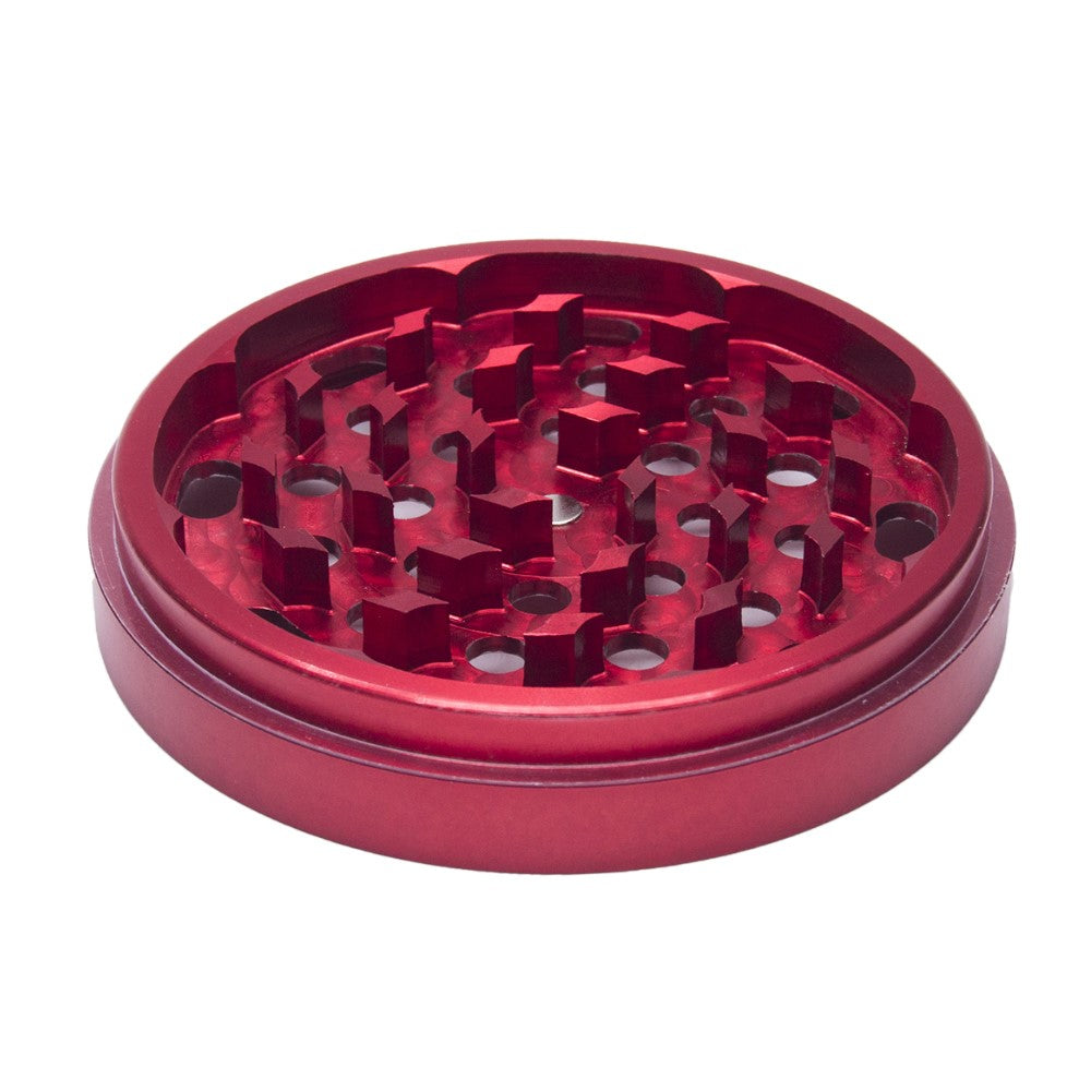 4" Aluminum Huge 4 Piece Grinder Tobacco Herb Spice Crusher w/ Gift Box Red