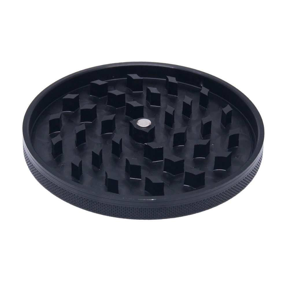 4" Aluminum Huge 4 Piece Grinder Tobacco Herb Spice Crusher w/ Gift Box Black