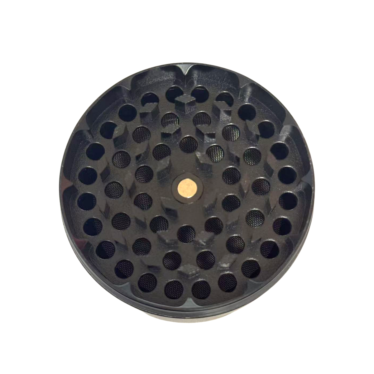 2.4" 4 Pc Metal Tobacco Herb Spice Grinder Smoke Crusher Leaf design gift