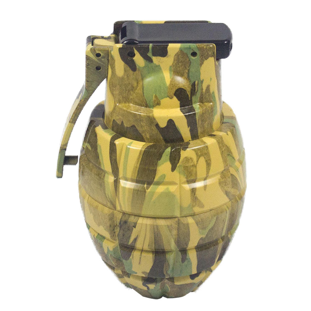 2.7"4 PC 3D Grenade Tobacco Herb Spice Grinder with Hookah on Top Halloween gift