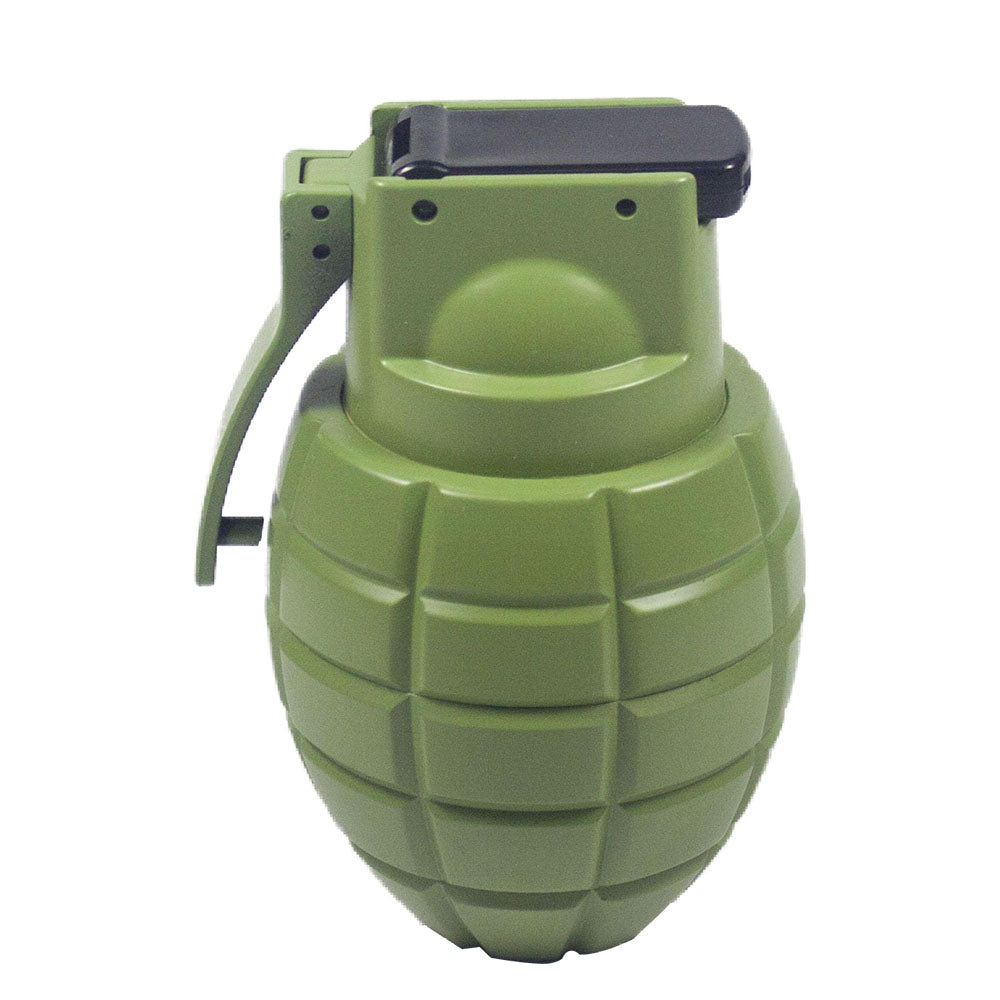 2.7"4 PC 3D Grenade Tobacco Herb Spice Grinder with Hookah on Top Halloween gift