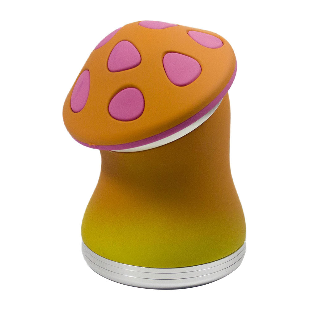 3" 4Pc Metal Mushroom Tobacco Herb Spice Grinder Smoke Crusher Halloween gift