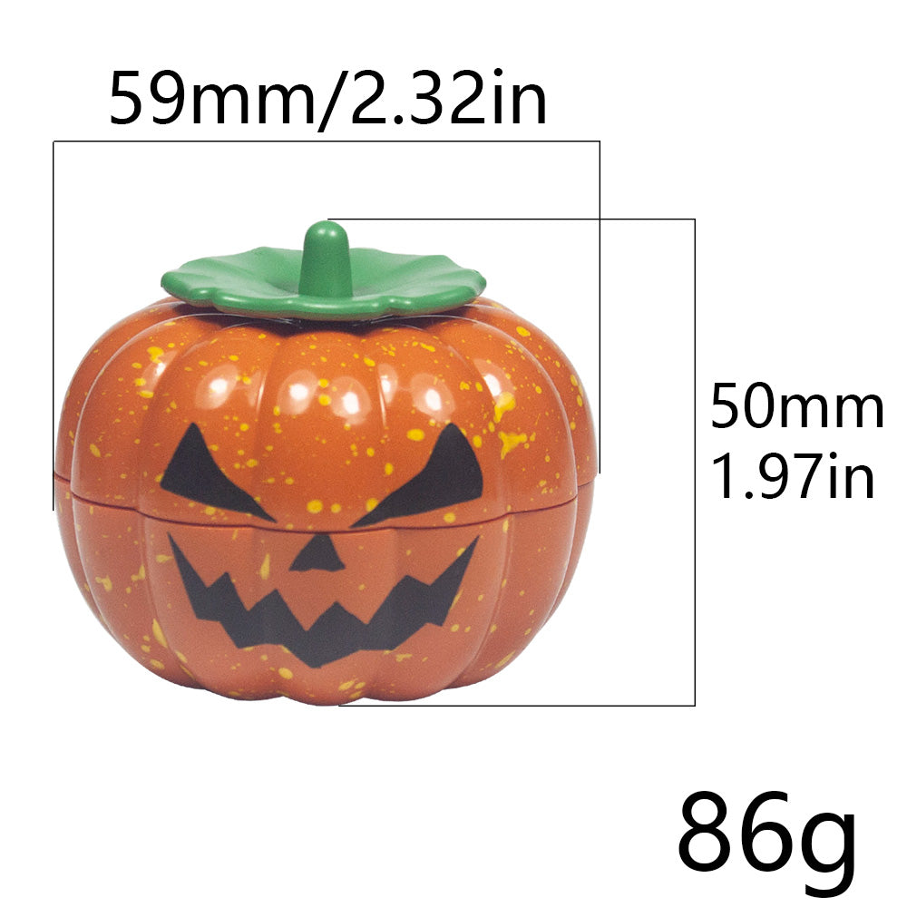 3 Parts 3DPumpkin Design Herb Grinder for Spices and Tobacco Novelty ideal gift