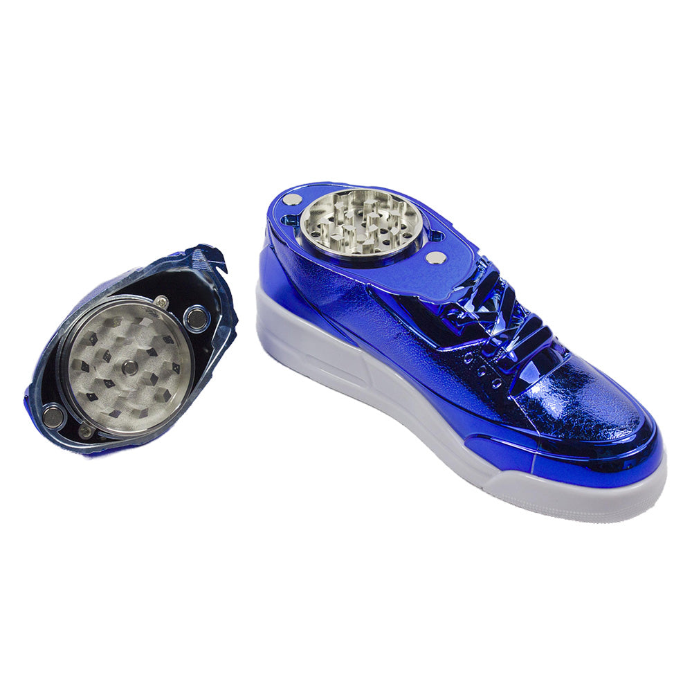 1.5" Spice Herb Tobacco Grinder 3 Piece Crusher colorful shoes Gift for man