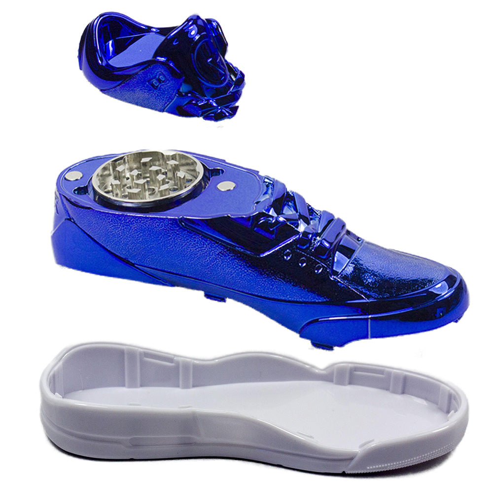 1.5" Spice Herb Tobacco Grinder 3 Piece Crusher colorful shoes Gift for man