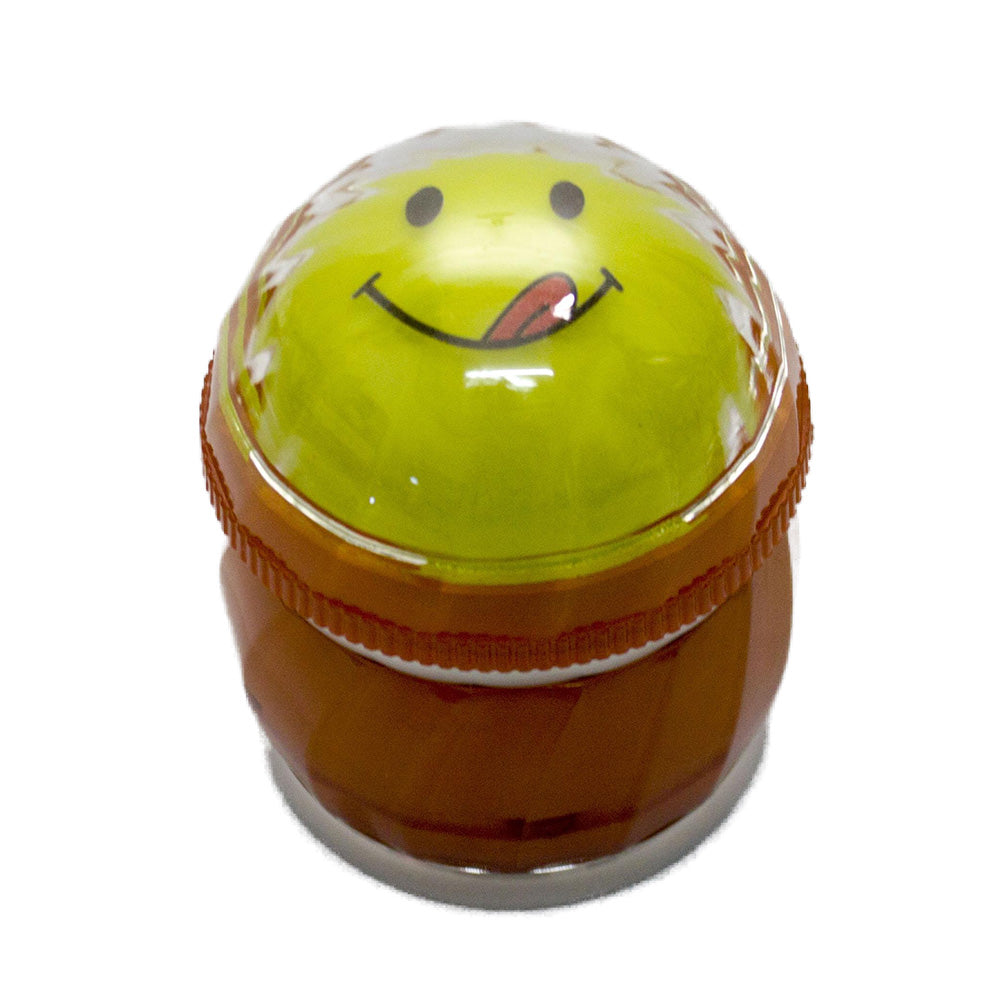 2.3" Funny Face Spice Herb Tobacco Manual smoke Grinder 4 Piece Crusher Gift