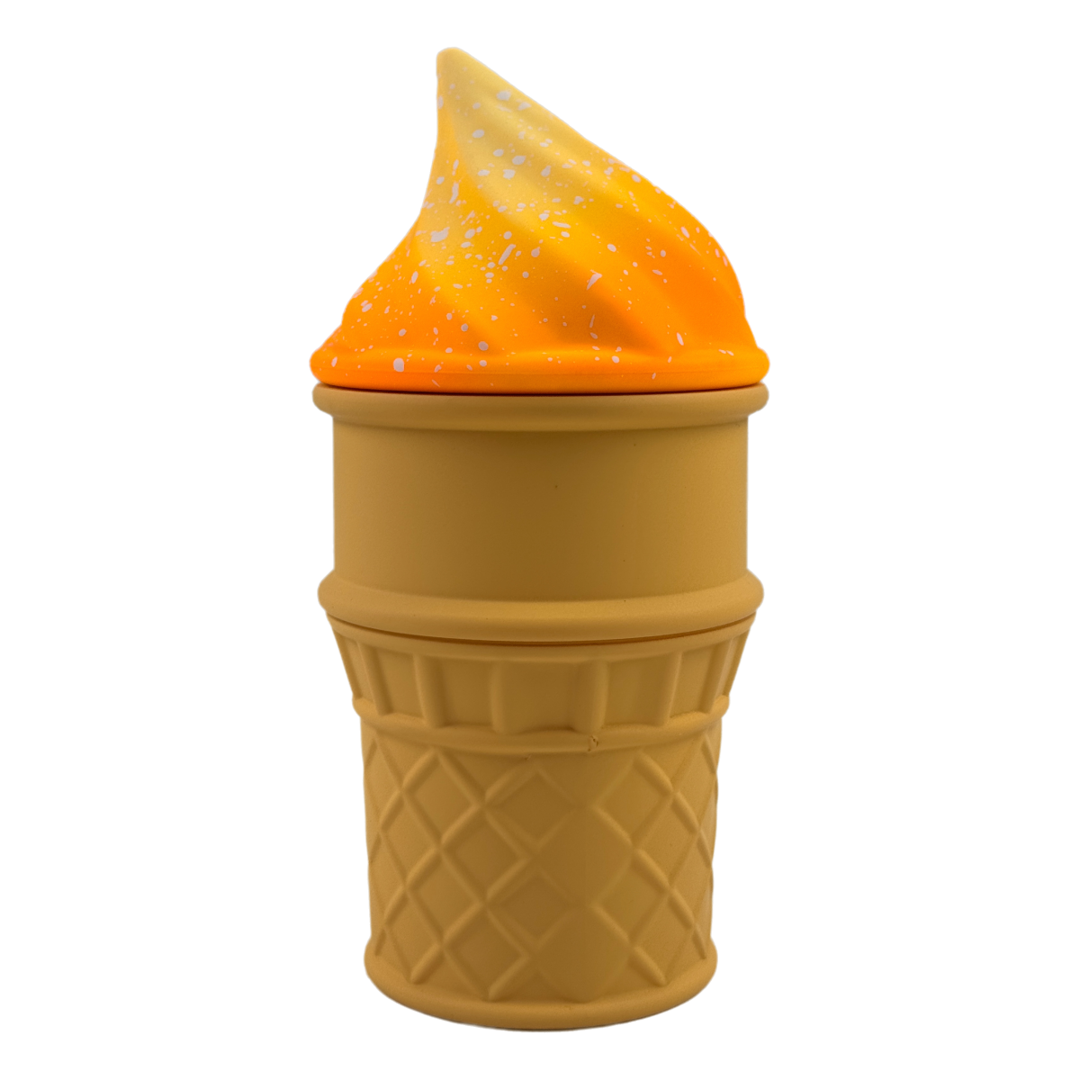 Ice Cream Cone Herb Grinder 4Layer Spice Crusher Cute Design Portable Smoke Tool