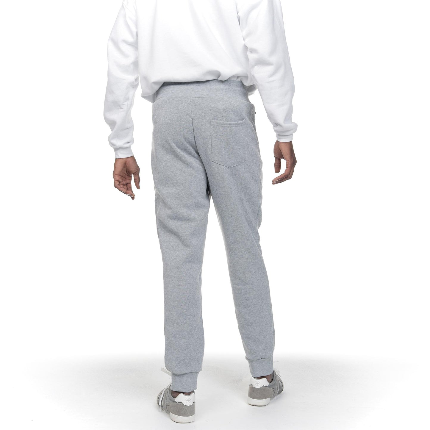 Men's Fleece Lined Slim Fit Casual Tech Jogger Sweatpants W Zipper Pockets S-3XL