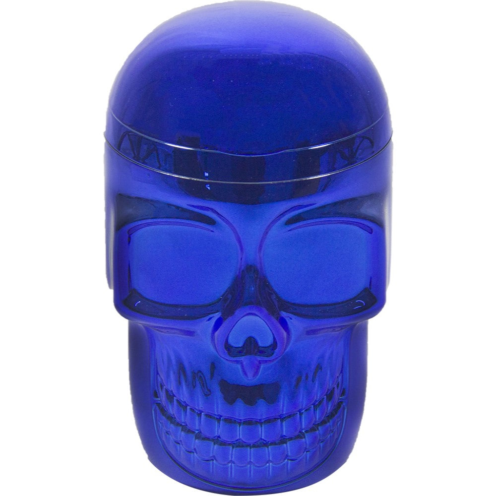 1pc Portable Car Travel Cigarette 3D Candy Skull Ashtray Holder Cup LED Light