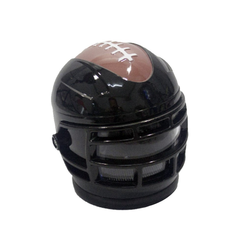 3.2" 4 PC 3D Metal Football Helmet Tobacco Herb Spice Grinder Smoke Crusher