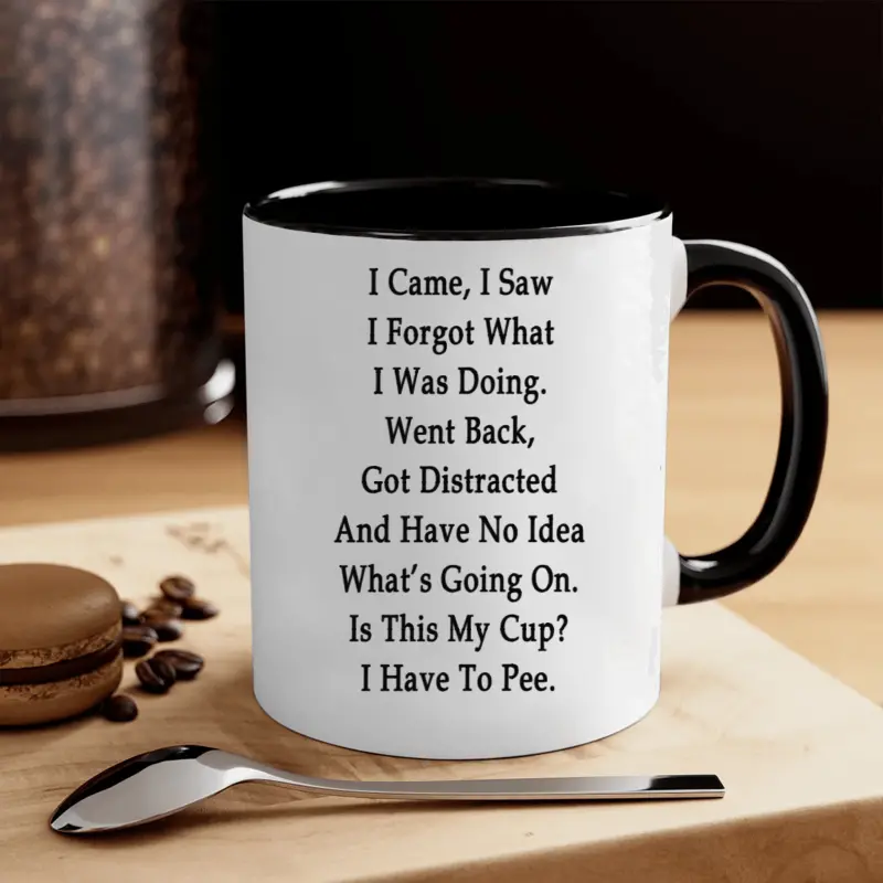 11 oz, coffe cup Ceramic Funny Mug gift for family home decoration Holiday