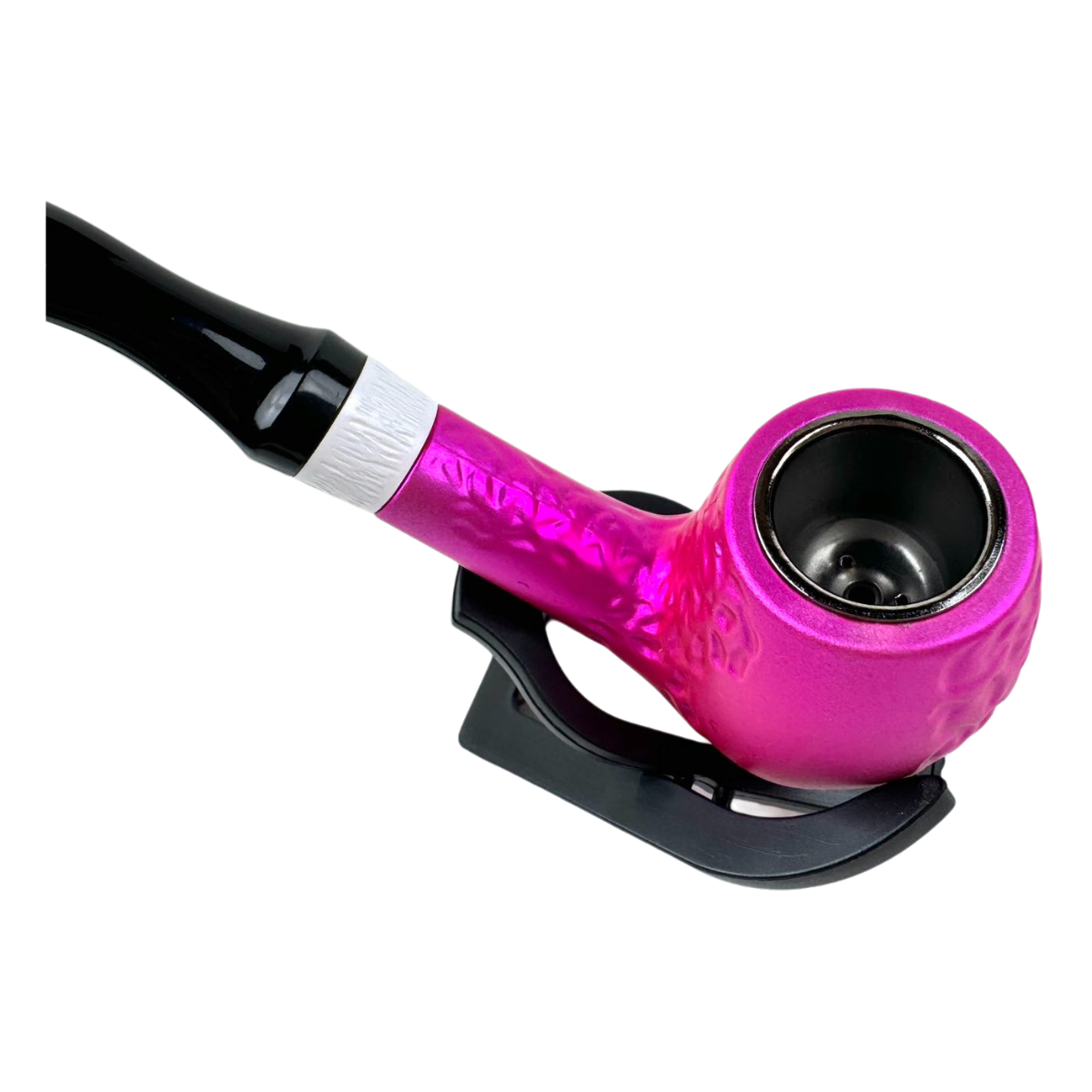 Durable Metal Smoking Pipe Tobacco Cigarettes Cigar Pipes Enchase Gift PINK