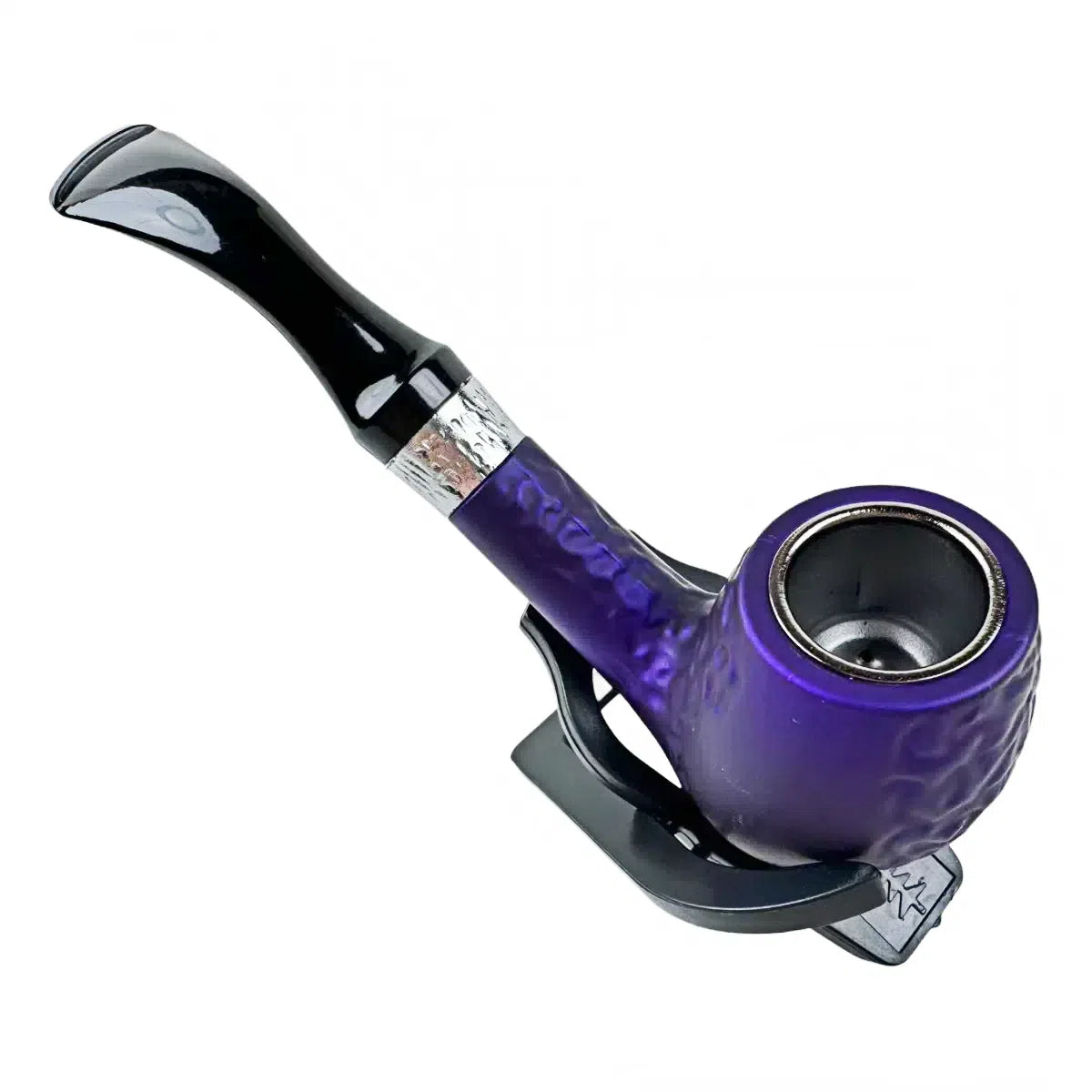 Durable Smoking Pipe Tobacco Cigarettes Cigar Pipes Enchase Gift Black