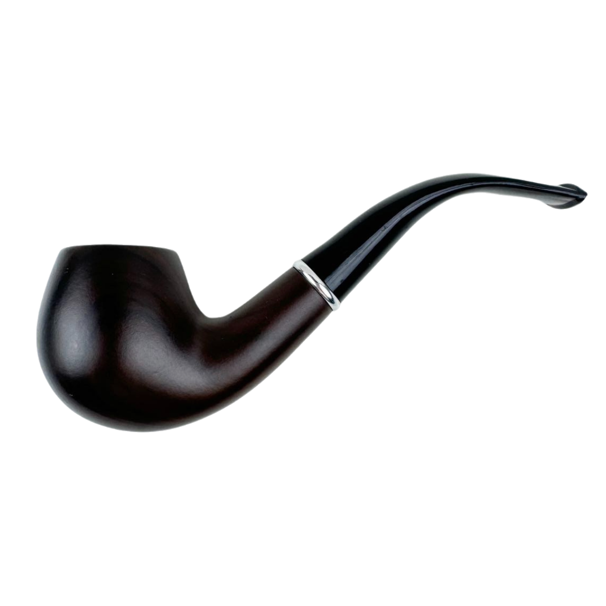 Durable Wooden Wood Smoking Pipe Tobacco Cigarettes Cigar Pipes Enchase Gift Brown