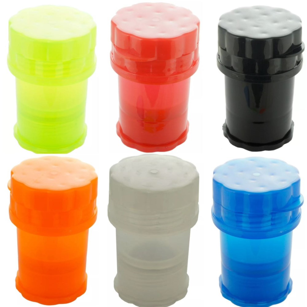 GRINDER herb saver container medtainer *HIGH QUALITY* # large size # Candy Color