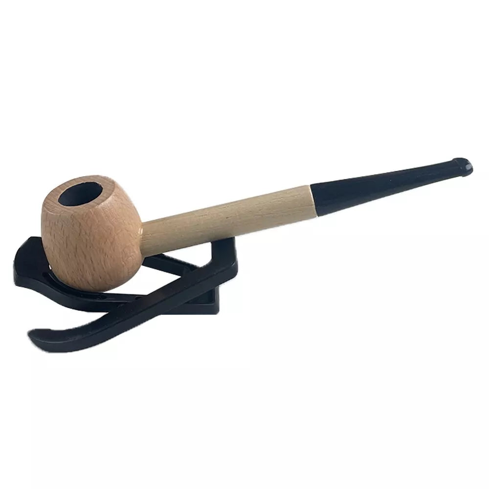 3 Durable Wooden Wood Smoking Pipe Tobacco Cigarettes Cigar Pipes Enchase Gift