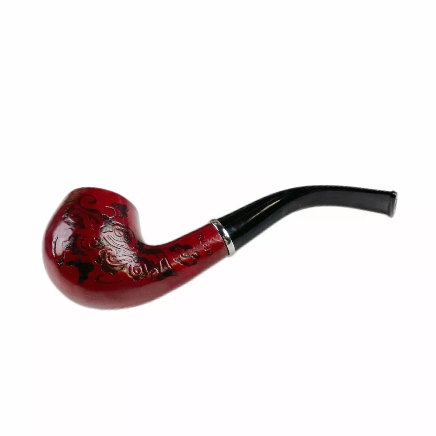 Durable Wooden Wood Smoking Pipe Tobacco Cigarettes Cigar Pipes Enchase/1 piece
